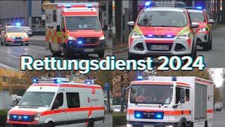 [SEG, Notarzt Zubringer & mehr] Rettungsdienst Einsatzfahrten 2024