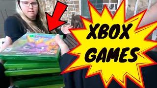 GARAGE SALE - ALL THESE XBOX VIDEO GAMES FOR $15!