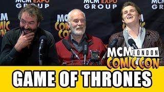 GAME OF THRONES Eugene Simon, Ian McElhinney & Ian Beattie Interviews