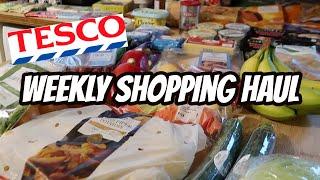 TESCO GROCERY HAUL ~ FAMILY OF FIVE