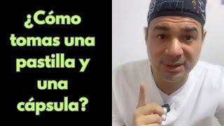 ¿cómo tomar pastillas Y cápsulas? #comotomaruncomprimido #comotomarunacapsula #comotomarpastillas