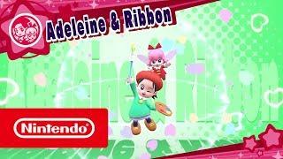 Contenido descargable de Kirby Star Allies - Adeleine y Ribbon (Nintendo Switch)