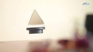 Space music dream land - crystal pyramid levitation