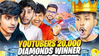 YOUTUBER'S 20,000 DIAMONDS CUSTOM GIVEAWAY WINNER  Ft. @Badge99ff - Garena Free Fire