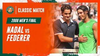 Nadal vs Federer 2008 Men's final | Roland-Garros Classic Match