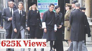 The King & Queen Of Bhutan Paying Respect To Queen Elizabeth || Funeral of queen Elizabeth II