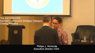 The 2nd KAS-CSIS: Germany - Indonesia Strategic Dialogue, Panel 3 & 4