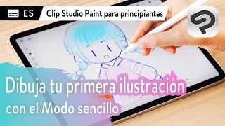 Cómo dibujar personajes en Modo sencillo | Clip Studio Paint para principiantes