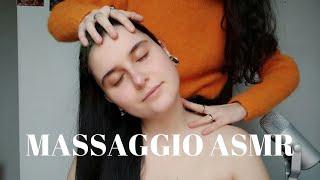 ASMR ITA | SESSIONE DI MASSAGGIO RILASSANTE| SHOULDERS, NECK AND SCALP MASSAGE