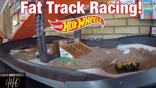 Hot Wheels Fat Track Racing - Diecast Racing!