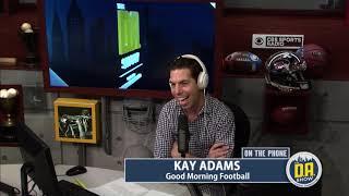 Good Morning Football's Kay Adams joins D.A.