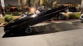 ￼ 1961 Chevy convertible impala hopping ￼on Crenshaw Boulevard ￼