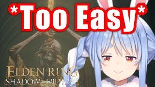 DLC Bosses Are Too Easy For Pekora Now (Elden Ring DLC) 【Hololive/Usada Pekora】