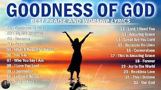 Hillsong Worship Christian Worship Songs 2024  Best Praise And Worship Lyrics, Goodness Of God #101