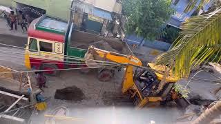 JCB in working