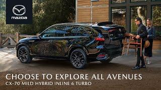 The Mazda CX-70 Mild Hybrid Inline 6 Turbo