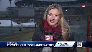 Chiefs on the way to Denver after charter flight stranded