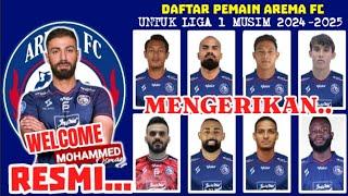 DAFTAR PEMAIN AREMA FC UNTUK MUSIM 2024-2025 | AREMA HARI INI | BERITA AREMA 2024