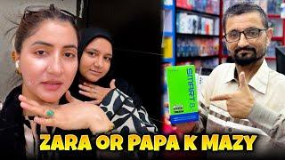 Zara ki life ka first hydra facial️ papa k liye surprise gift 