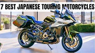 7 BEST JAPANESE TOURING MOTORCYCLES TO RIDE IN 2024 | Best Motorcycle | Info Moto