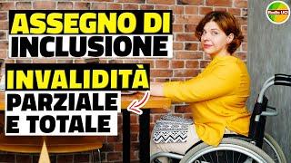 RDC: Assegno di INCLUSIONE 2024 per quale DISABILITÀ spetta? (Invalidità civile, legge 104...)