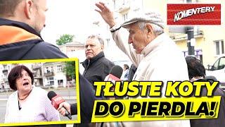 Kaczyński to ANTYPOLAK! Na Tuska dostaję CHOROBY! KŁÓTNIA Polaków na ulicy! | Komentery