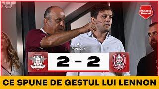 Patronul Rapidului, ANALIZA LA SANGE IN DIRECT dupa Rapid - CFR Cluj 2-2