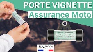 Porte Vignette Assurance Moto Homologué by blaubody - Meilleur support assurance moto 2023