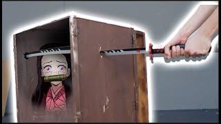 Can a Katana Actually Cut Through Nezuko's Box?