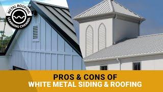 White Metal Roofing & Siding Panels: Pros, Cons, White Color Comparison