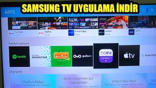 SAMSUNG TV UYGULAMA YÜKLEME (NASIL YAPILIR 2023)