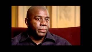 MAGIC AND BIRD - Magic Johnson gets emotional recalling Larry Bird's concern when he contracts HIV