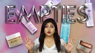 The EMPTIES !! | 2021 November Empties | #justbarnaa #juzbsquad