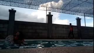 Superman on the Pool