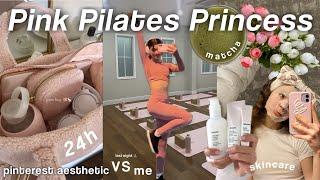 ŻYJĘ JAK PINK PILATES PRINCESS PRZEZ CAŁY DZIEŃ! aesthetic food, selfcare, pilates & productive day