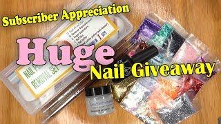 Subscriber Appreciation Huge Nail Giveaway!!! (CLOSED) | LongHairPrettyNails