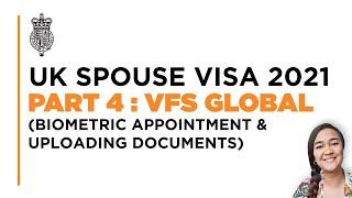 UK SPOUSE VISA 2021 | PART 4: VFS GLOBAL (Biometric Appointment, Uploading Documents, Website Error)