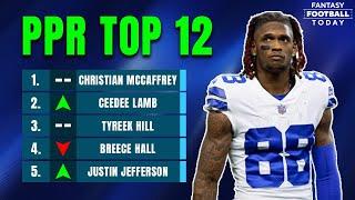 2024 Fantasy Rankings: Top 12 Players in PPR Leagues | 2024 Fantasy Football Advice