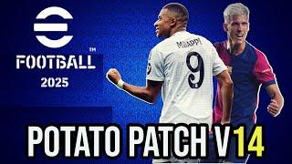 POTATO PATCH V14 YA DISPONIBLE | EFOOTBALL 2025 para PS3 ️