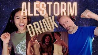 SO MUCH FUN!!! | Our First Time Reaction to Alestorm - Drink