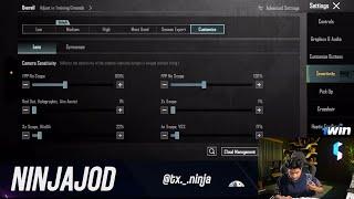 Tx NiNJA Latest 3.2 Sensitivity Update for BGMI/PUBG Mobile
