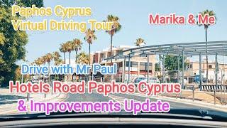 Hotels Road & Kato Paphos Harbour Cyprus