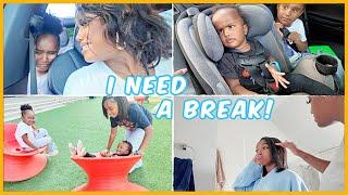 SINGLE MOM VLOG: I LOVE MY BABIES BUT THEY STRESS ME OUT SOMETIMES! | Ellarie