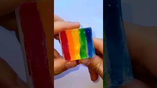 DIY Rainbow Ice  #art #artwork #paint #painting #draw #drawing #sketch #satisfying #artist