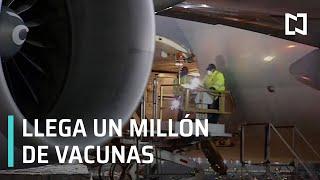 Llega un millón de vacunas Sinovac contra COVID-19 a México, hoy 18 marzo - Despierta