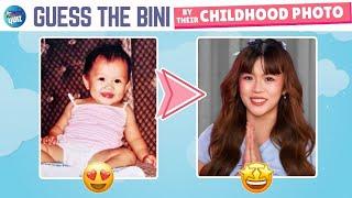 Guess the BINI Member from These Childhood Photos 