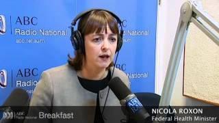 Health Minister on health funds, cigarettes, alcohol and TB - ABC Radio National Breakfast