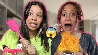 COZINHAMOS SOZINHAS!!! DEU RUIM??? | Mayumi Vlog