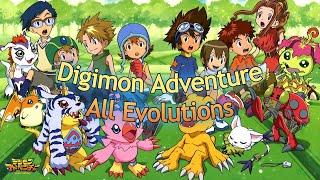 DIGIMON ADVENTURE | All Evolutions with Context (Subbed, HD)