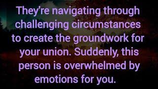 Suddenly, this person is overwhelmed by emotions for you. Dm to df tarot reading today